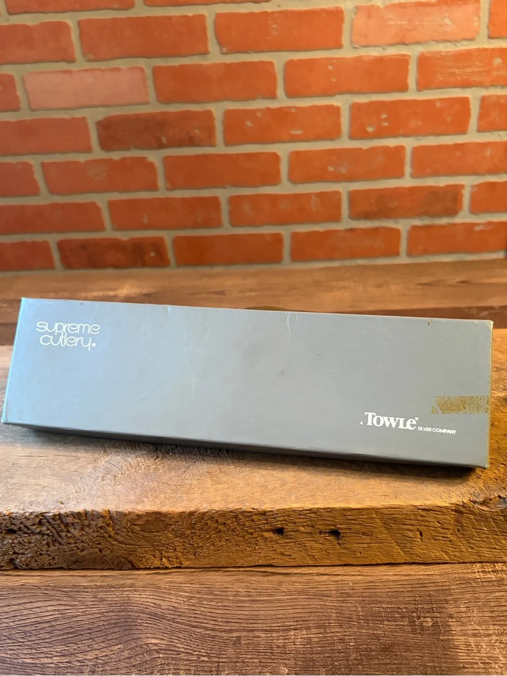 Vintage Towle Supreme Cutlery Stainless Steel Cake Pie Server in Original Box